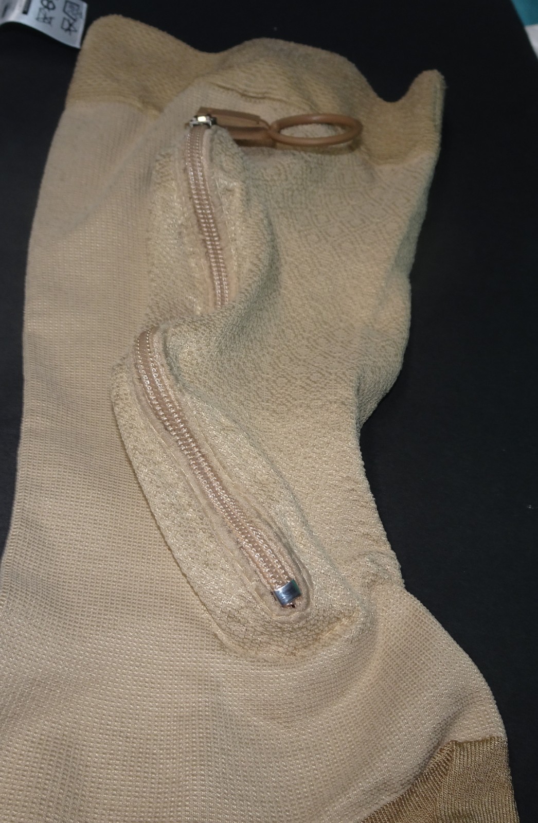 JOBST Medical compression Leg 40 mmhg 114489 2X Large Beige Knee High w/ zipper