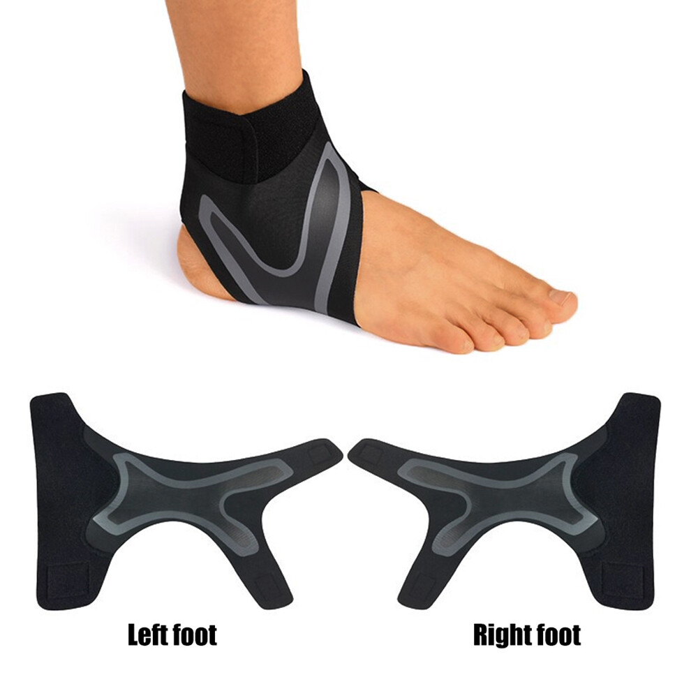 Compression Ankle Brace Support Sleeve Gym Foot Plantar Fasciitis Pain Relief