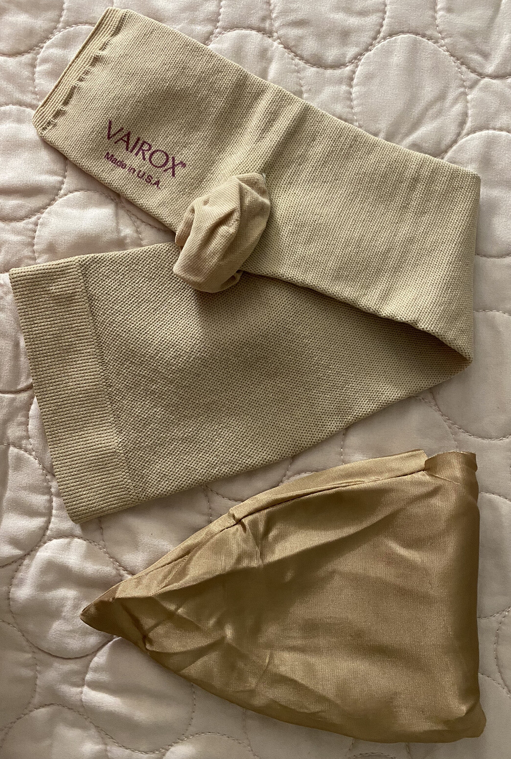 1 Vairox Knee 18″ long Compression Stockings Supports Open Toe