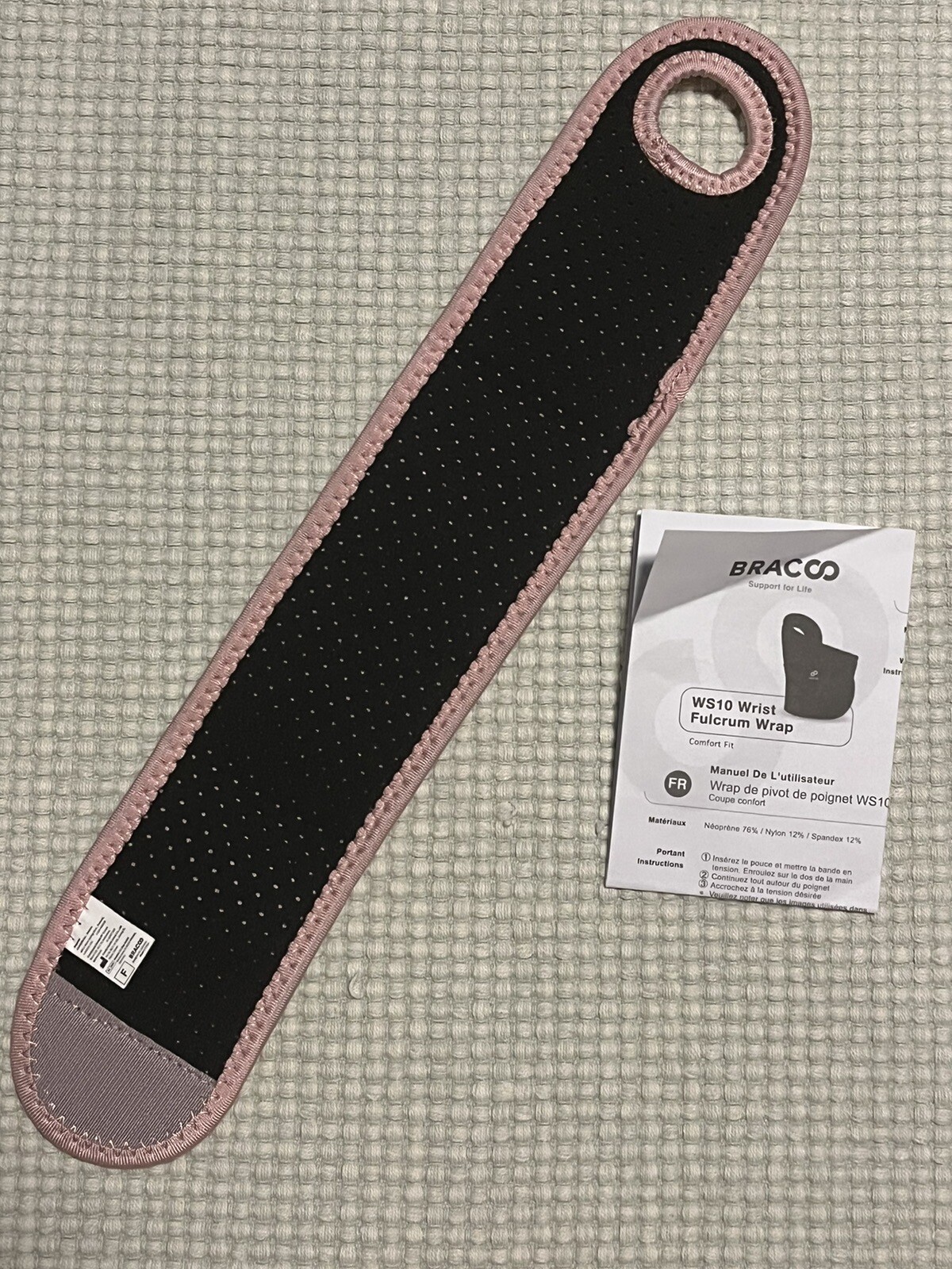 Brac WS10 Wrist Fulcrum Wrap -Pink – One Size *No Box