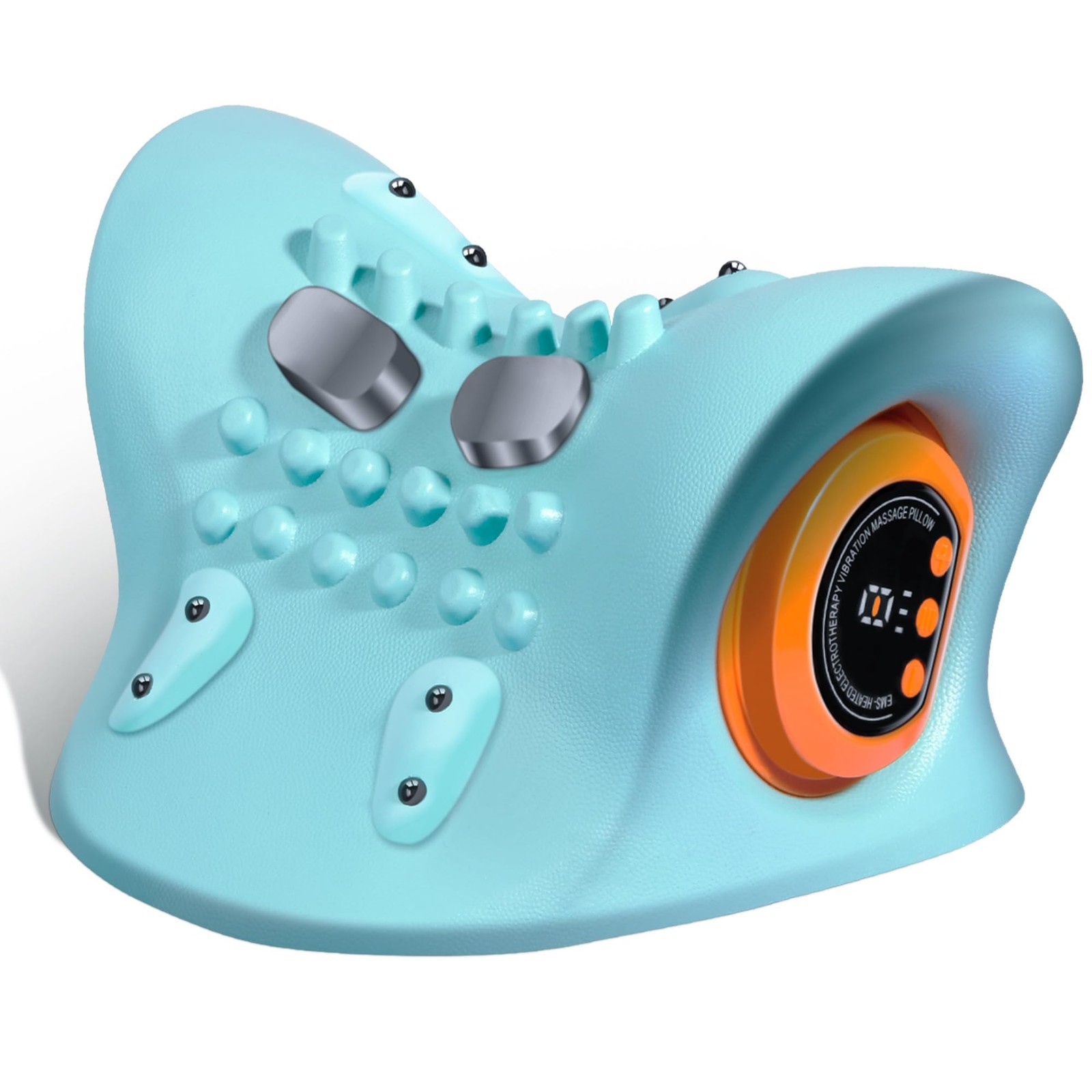 Neck Massager, Neck and Shoulder Relaxer with Heat, 3 Modes, Portable Pillows…