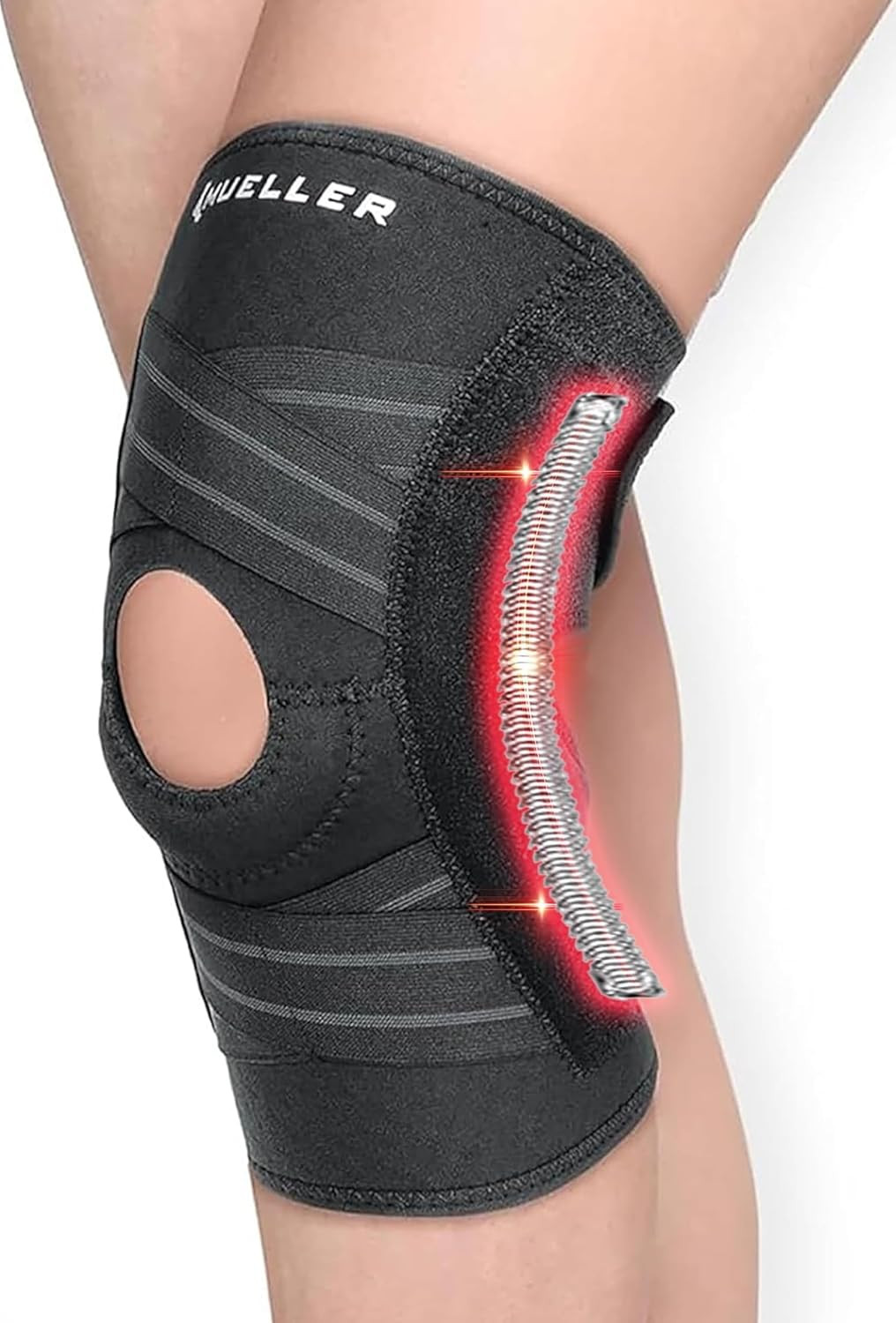 MUELLER Sports Medicine Self Adjusting Knee Brace for Men and Women, Knee