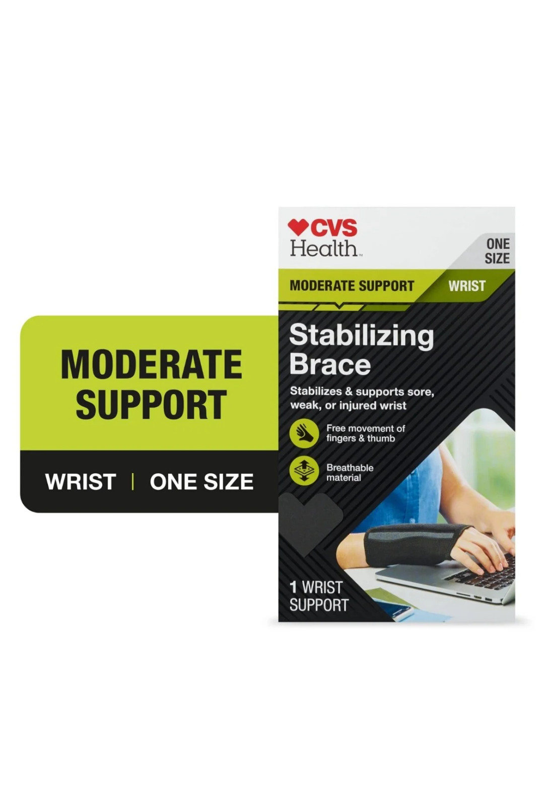 CVS Health Abdominal Compression Support SM/MED Post Surgery Binder New
