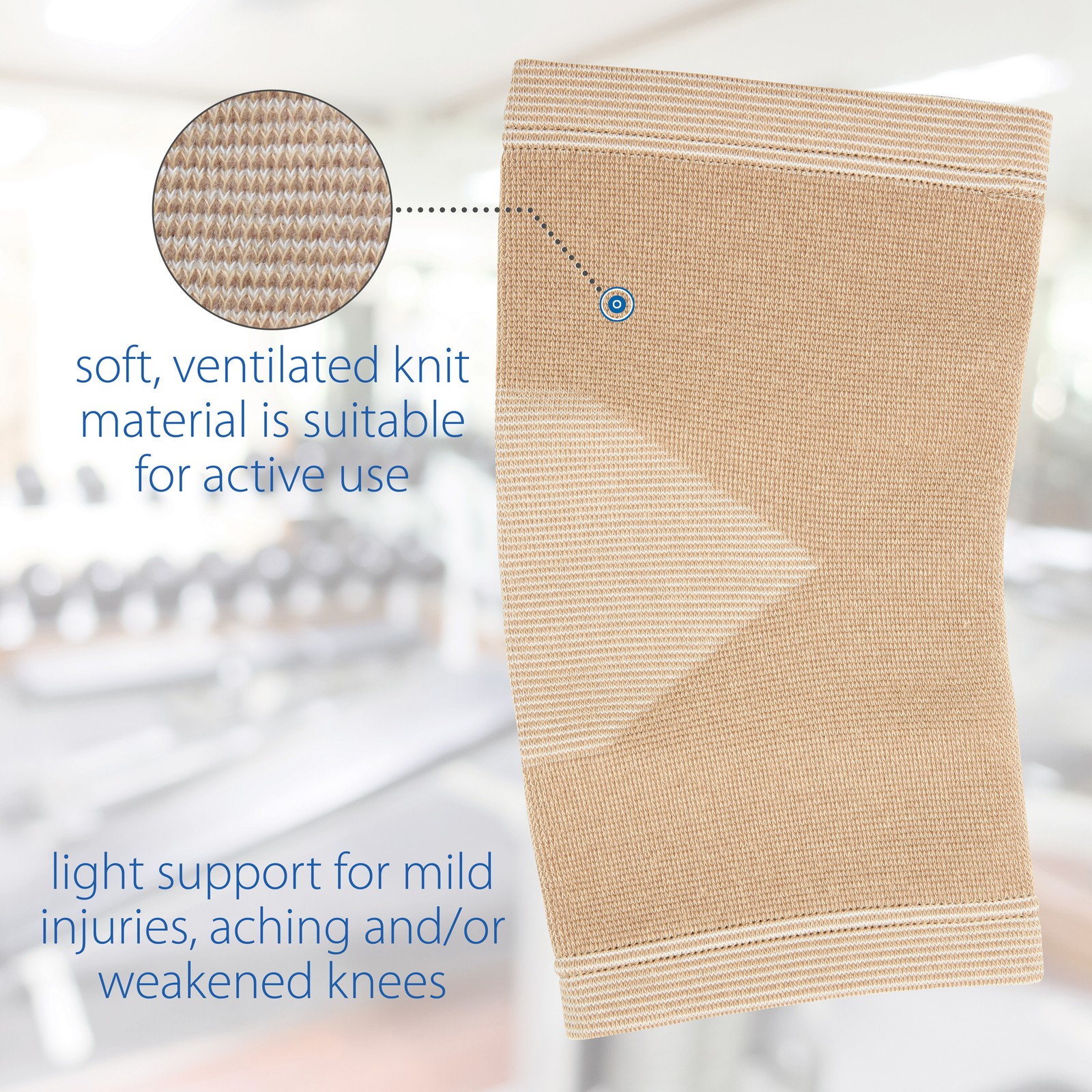 Swede-O ElasticTetra-Stretch Knee Support Compression Helps Reduce Inflammation