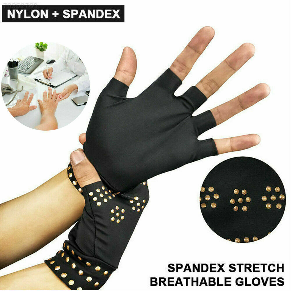 Copper Arthritis Hands Gloves As Seen on Tv Therapeutic Compression Pain Relief