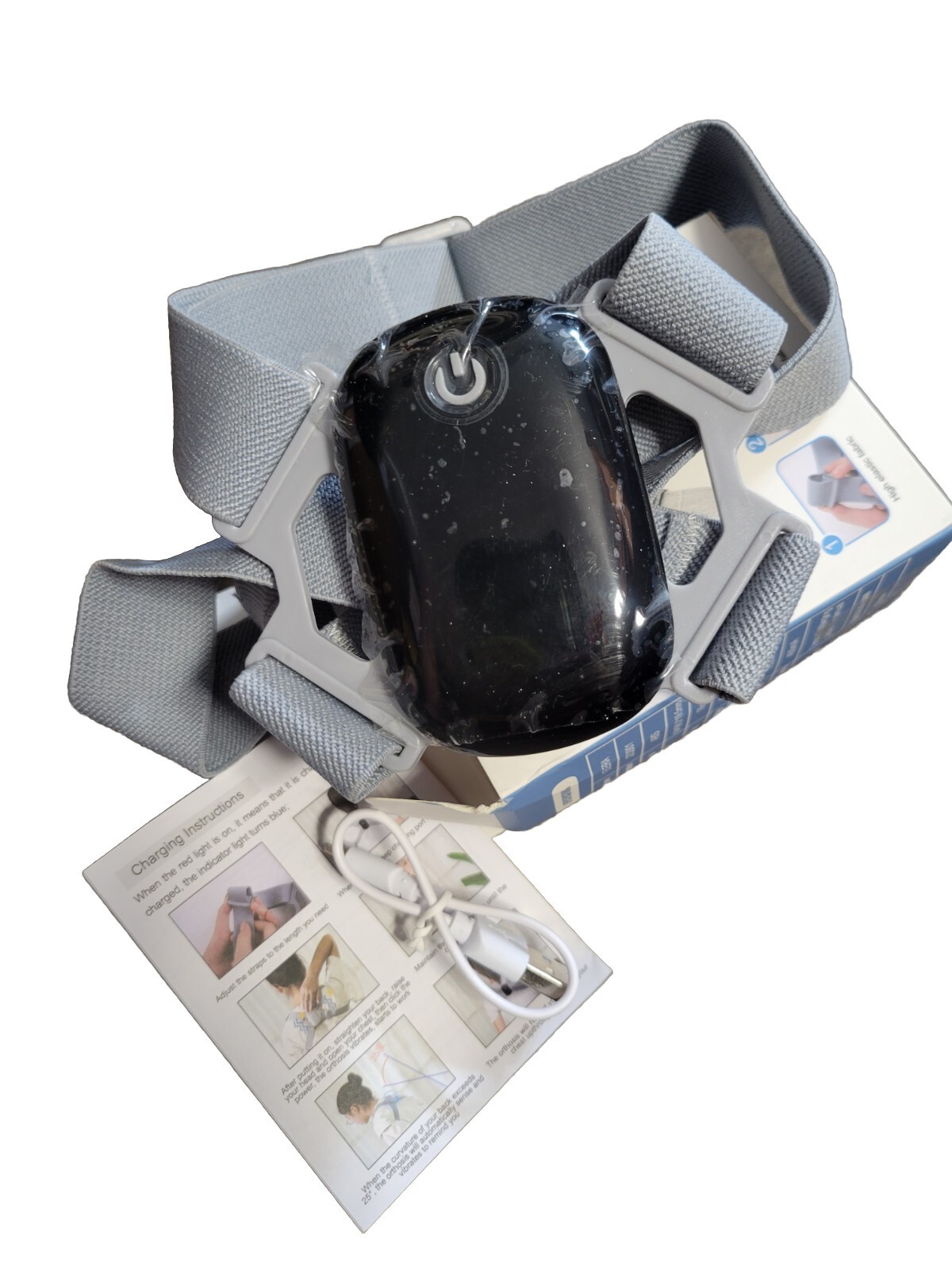 ELERA SMART POSTURE CORRECTOR Back Support Vibration Reminder Adjustable Strap
