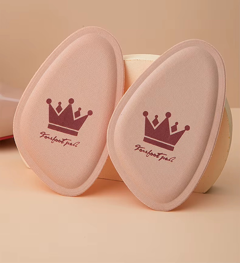 Women Forefoot Pad Pain Relief Insert Half Size Insoles Non-Slip Cushion Shoe Br