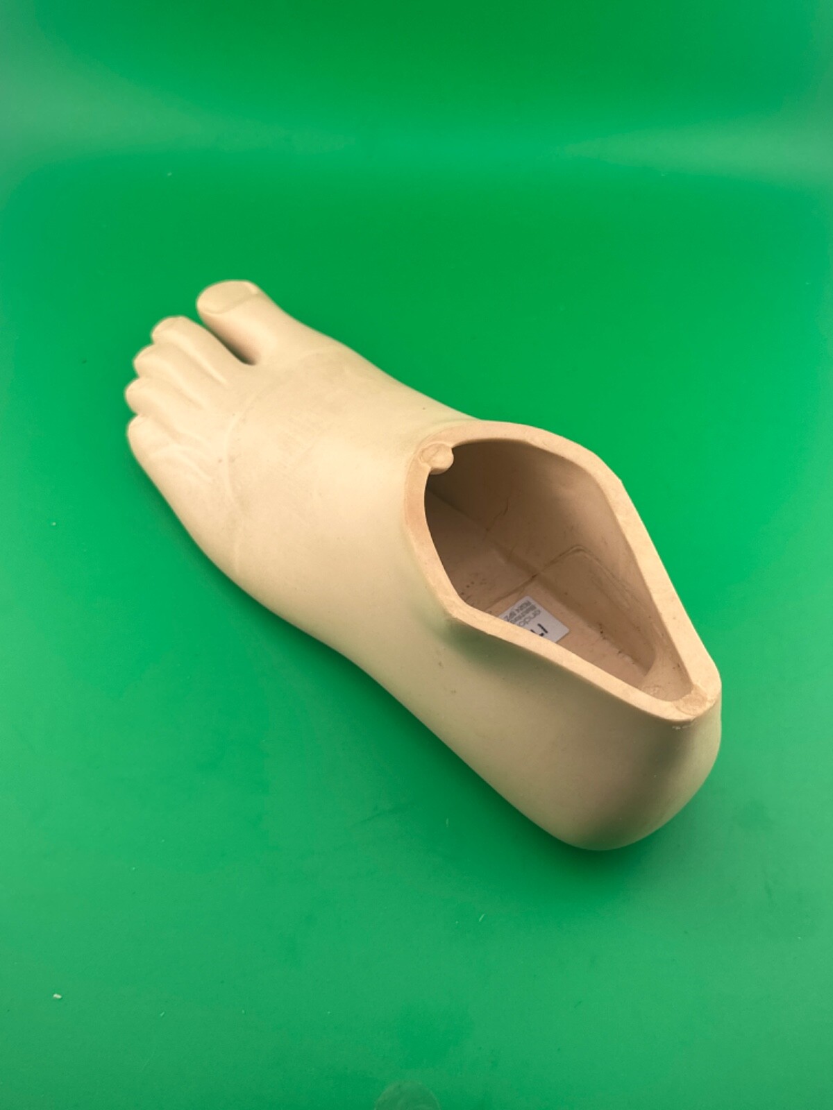 Prosthetic footshell foot shell, left. Endolite blatchford avalon shell, sz 24cm
