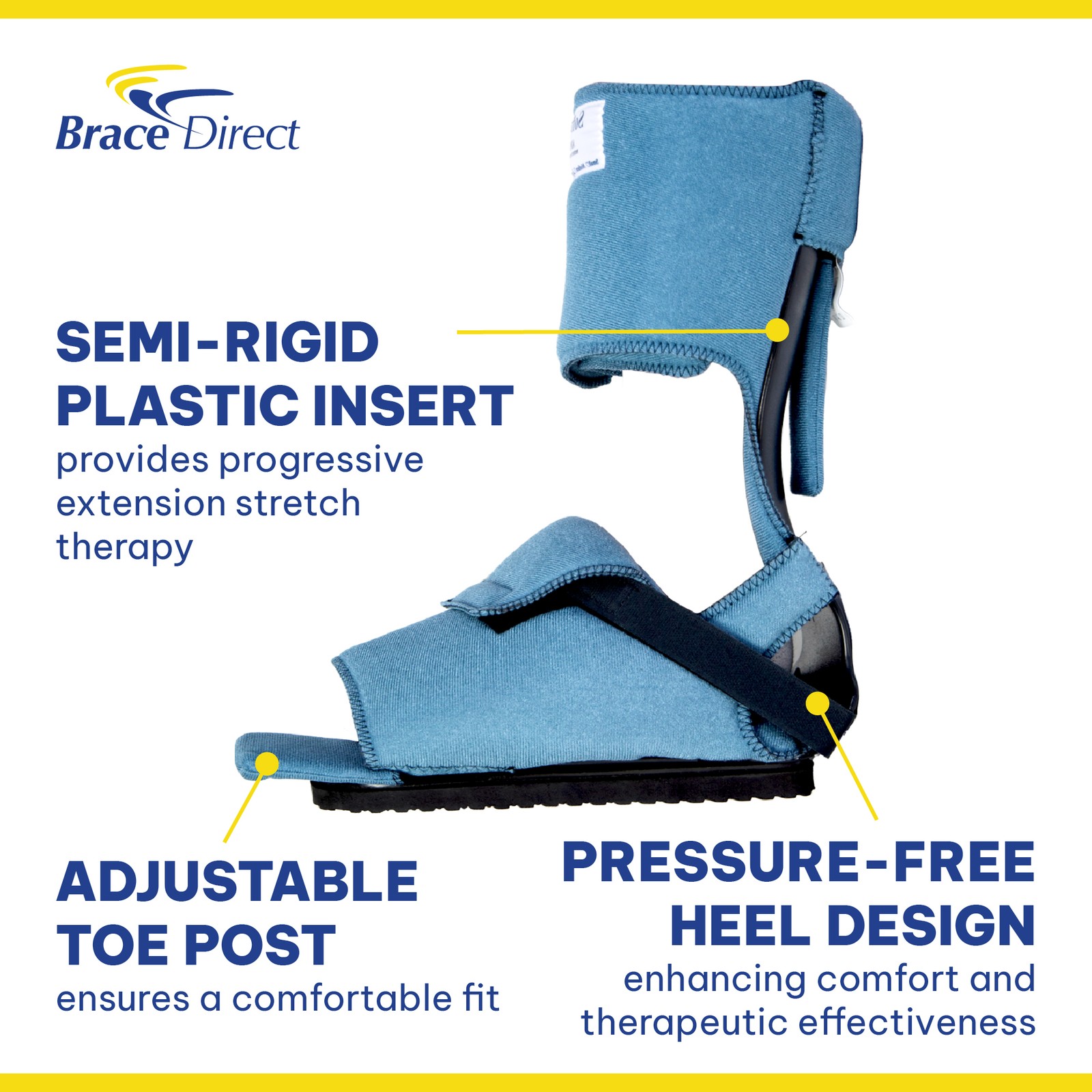 SoftPro Ambulating AFO – For Plantar Contractures – OCSI by Brace Direct