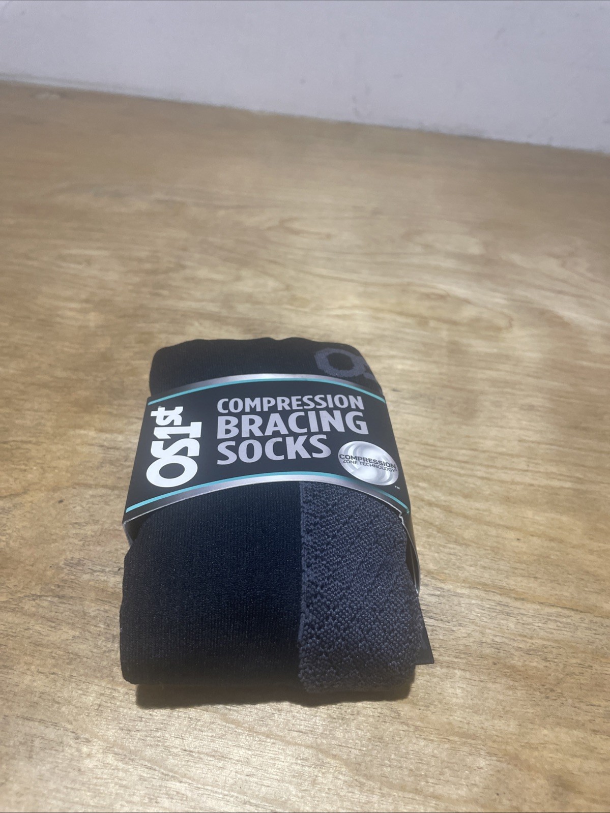 OS1st FS4 Compression Socks – Black, Size Medium