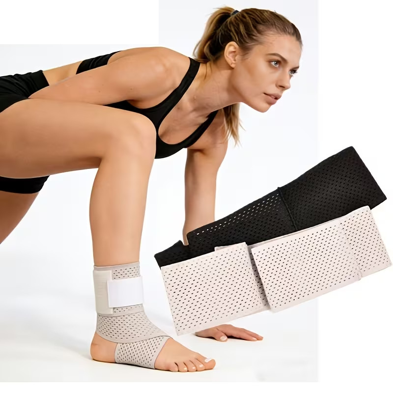 1/2x Ankle Compression Sleeve Outdoor Sports Compression Brace for Women Men