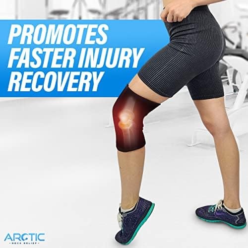 Two Pack | Elbow Ice Pack Wrap & Knee Ice Pack Wrap – Ice Sleeves, Reusable Gel
