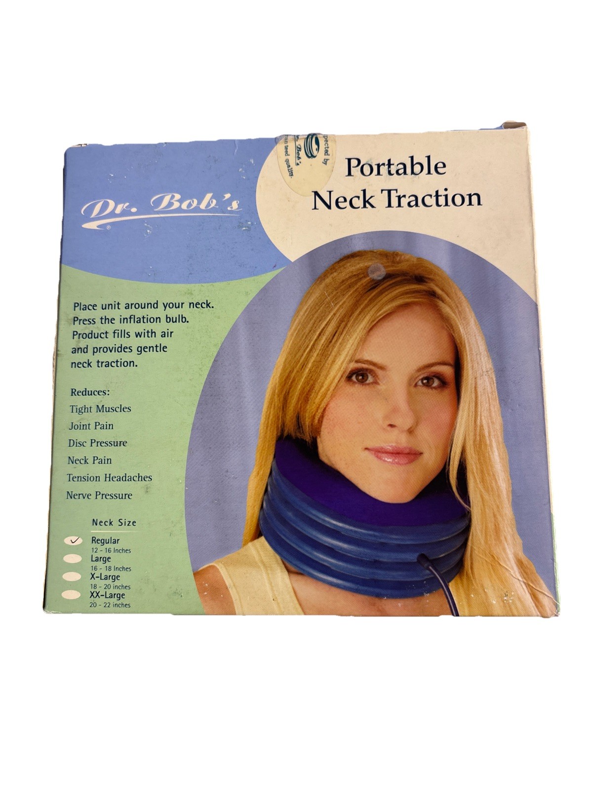 Dr. Bob’s Portable Neck Traction Large (16-18) MISSING PUMP PRESSURE