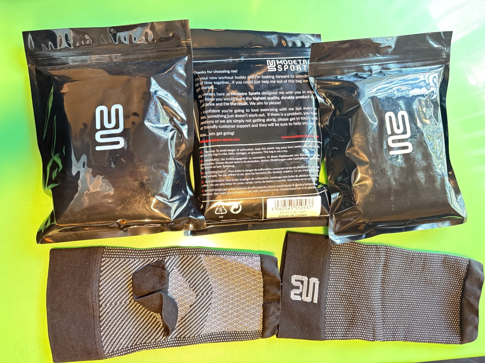 Modetro Compression Socks Black 6 pairs