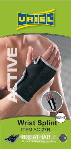Uriel Universal Breathable Wrist Splint S-XL