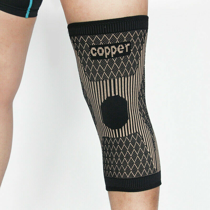 COPPER KNEE SLEEVE COMPRESSION BRACE FOR PAIN AND SUPPORT SIZE XXXL