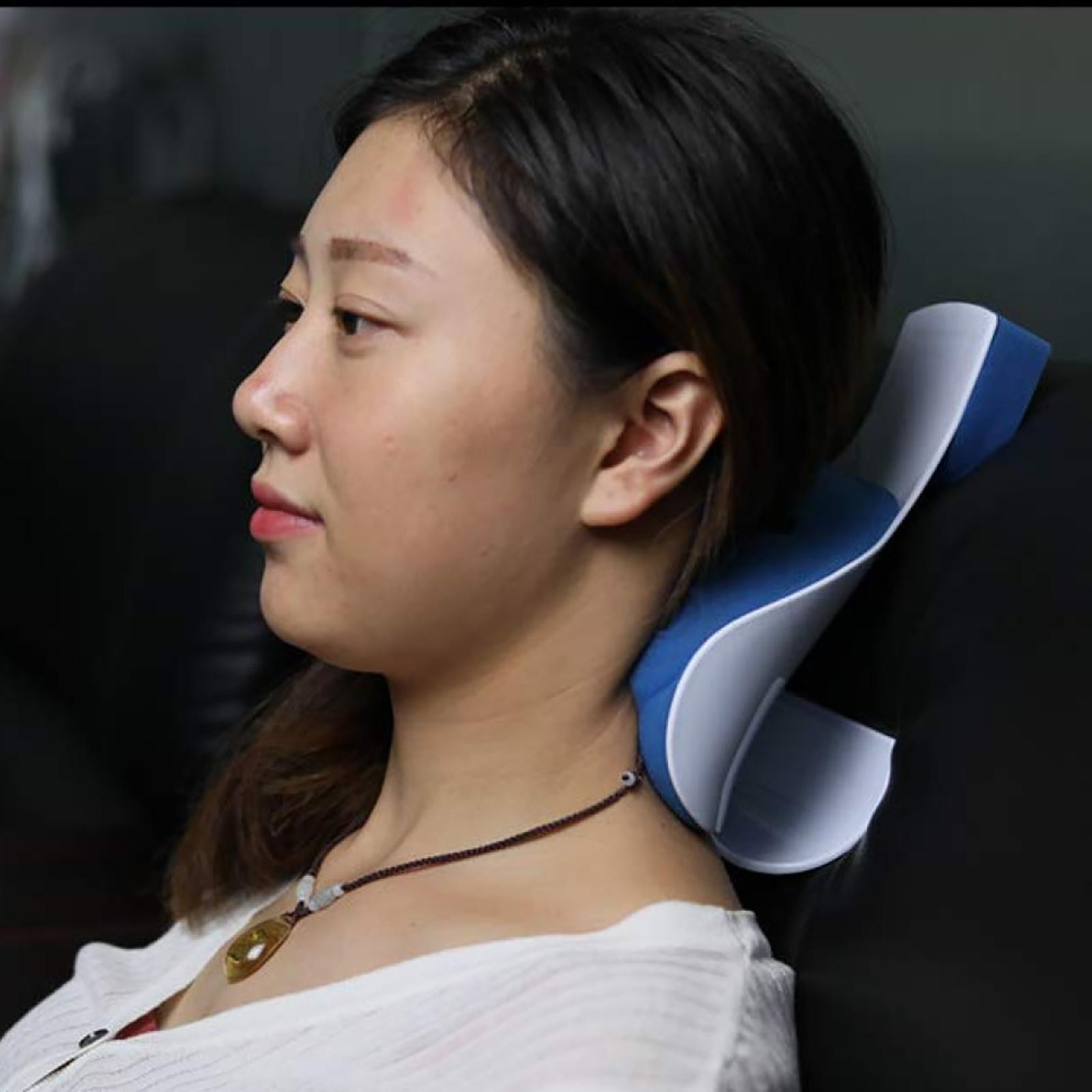 Relaxer Pain Cervical Spine Alignment Neck Pillow Massaging For Deep Relaxation