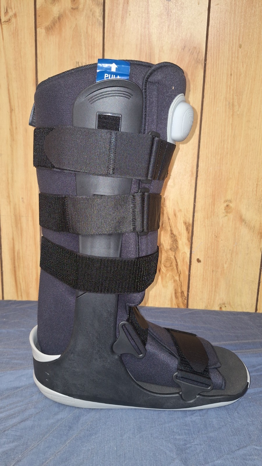 Brand New Ovation Medical Standard Pneumatic Walker Boot Black Size XL