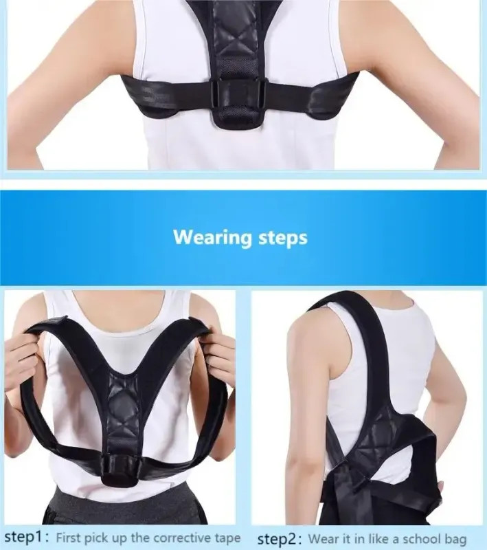 Back Posture Correction Belt Hunchback Prevention Correction of Sitting Posture