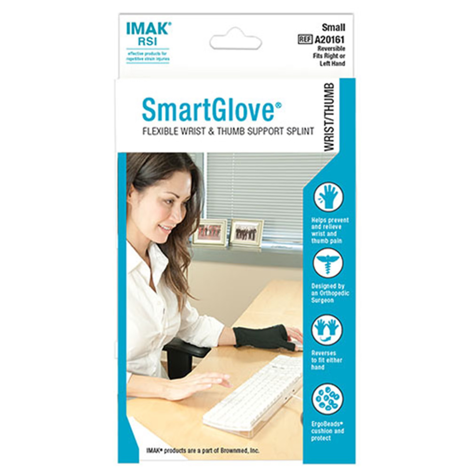 IMAK Flexible Wrist & Thumb Support Splint, Reversible – Medium – OUC Medical