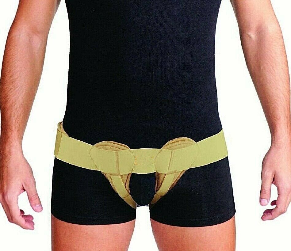 hernia belt soft form support truss with two special foam pad Right Side