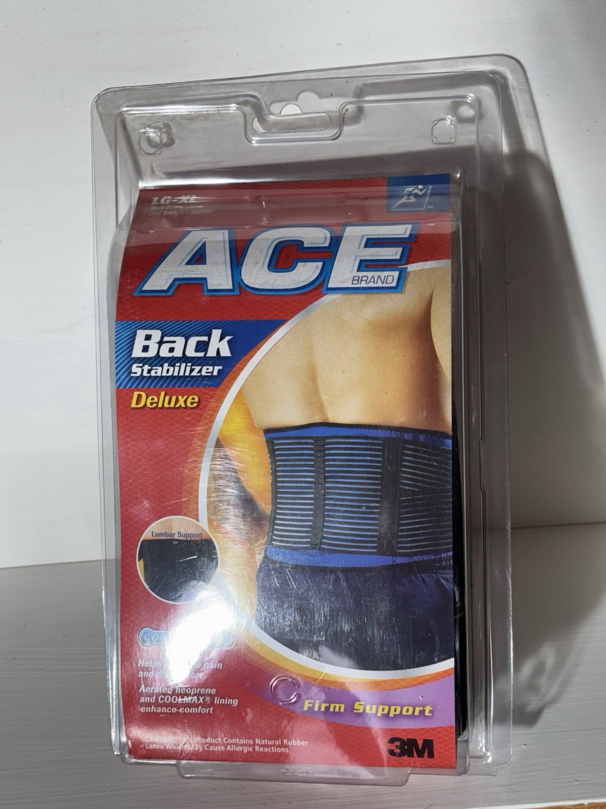 ACE Deluxe Back Stabilizer LG-XLG Firm Support