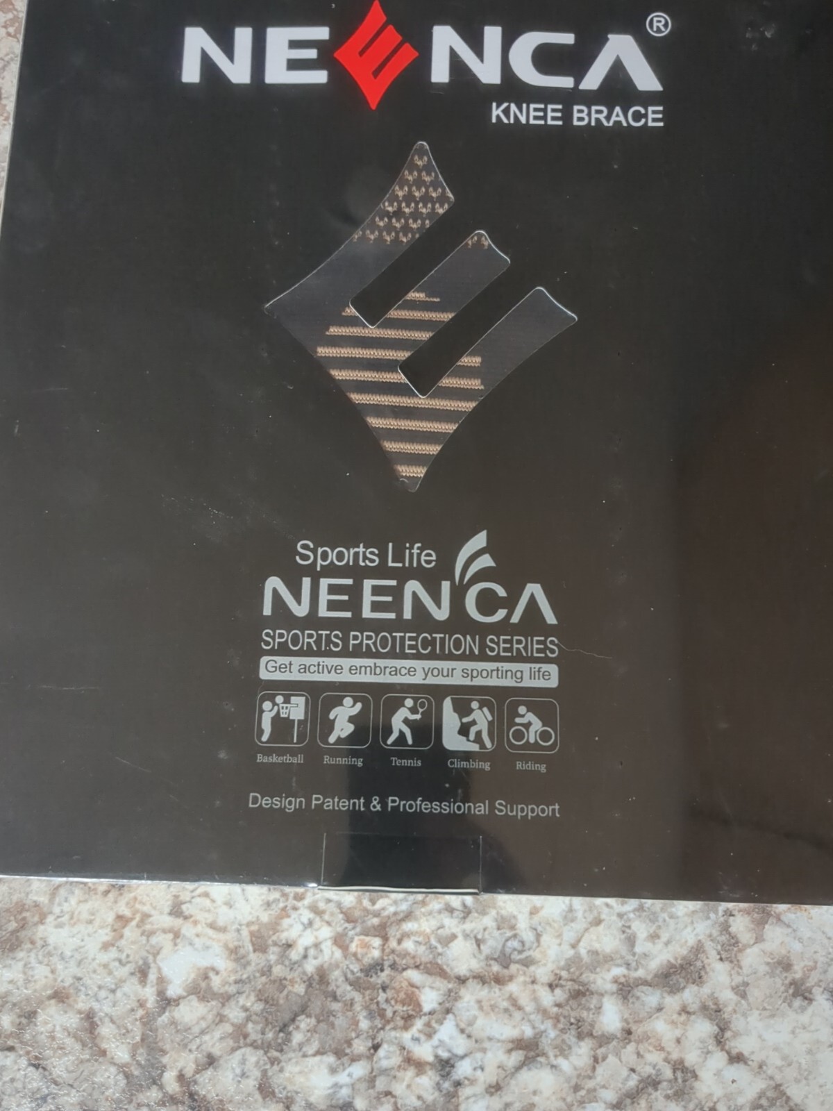 NEENCA Copper Knee Brace Professional Knee Support 5XL Copper HX052