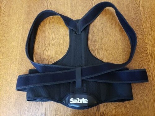 Selbite Posture Corrector Back Brace for Upper Lower Back Pain Relief Size XXL