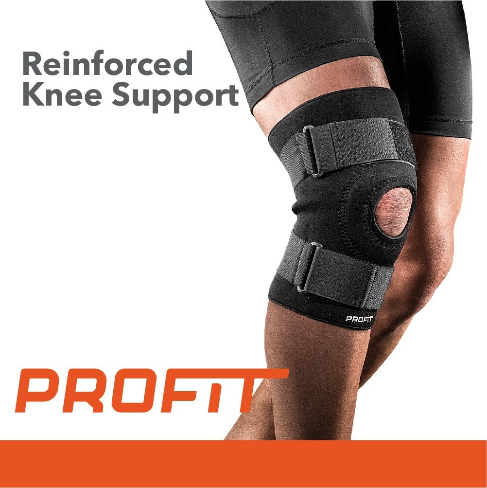 Premium Knee KIT-5 in 1-Includes 3 types of knee supports, ice compress,kinetape