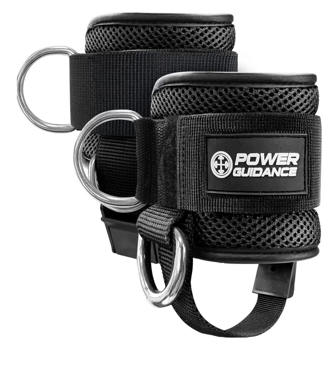 Ankle Strap for Cable Machine Professional Kickback for Glute Workout. Pair