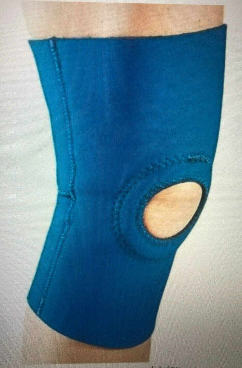 Procare Neoprene Knee Sleeve Open Patella Blue CHOOSE SIZE