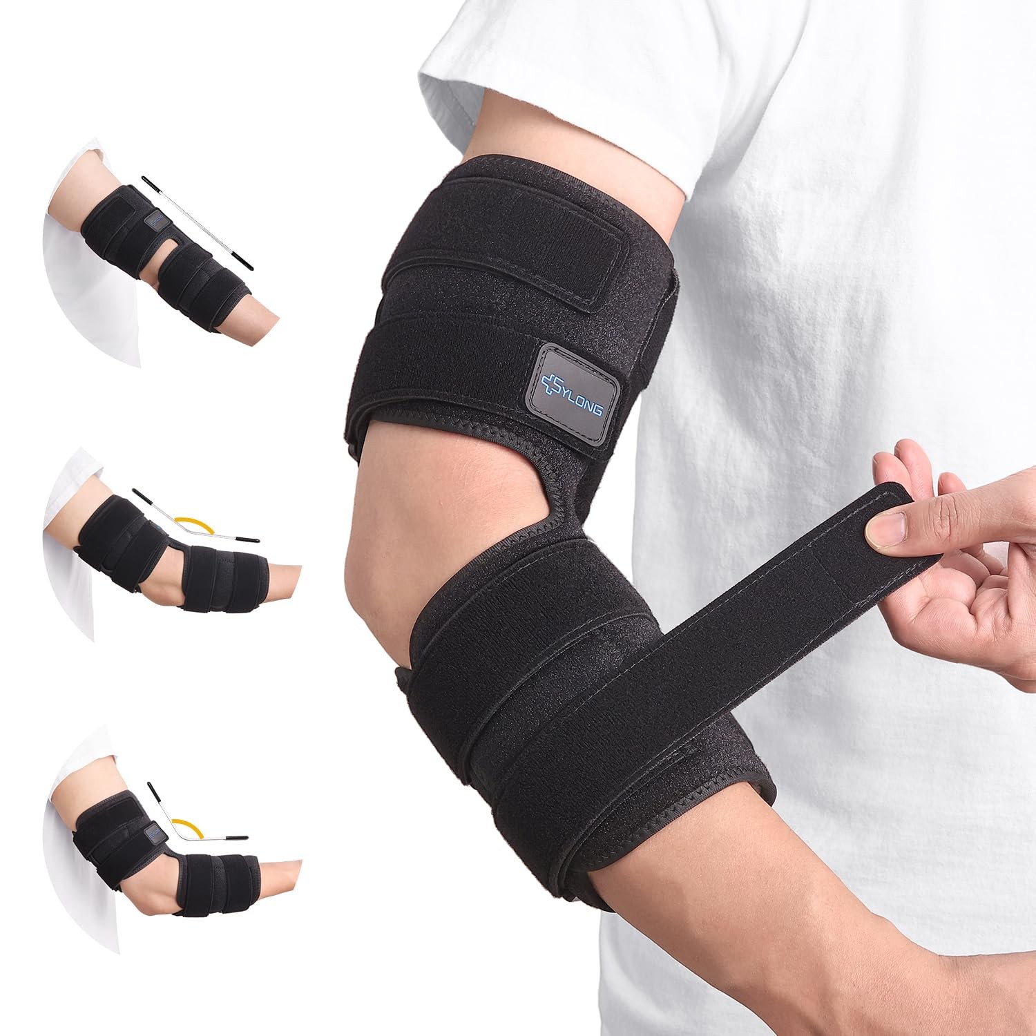 Sylong Cubital Tunnel Syndrome Elbow Brace Splint For Ulnar Nerve Entrapment