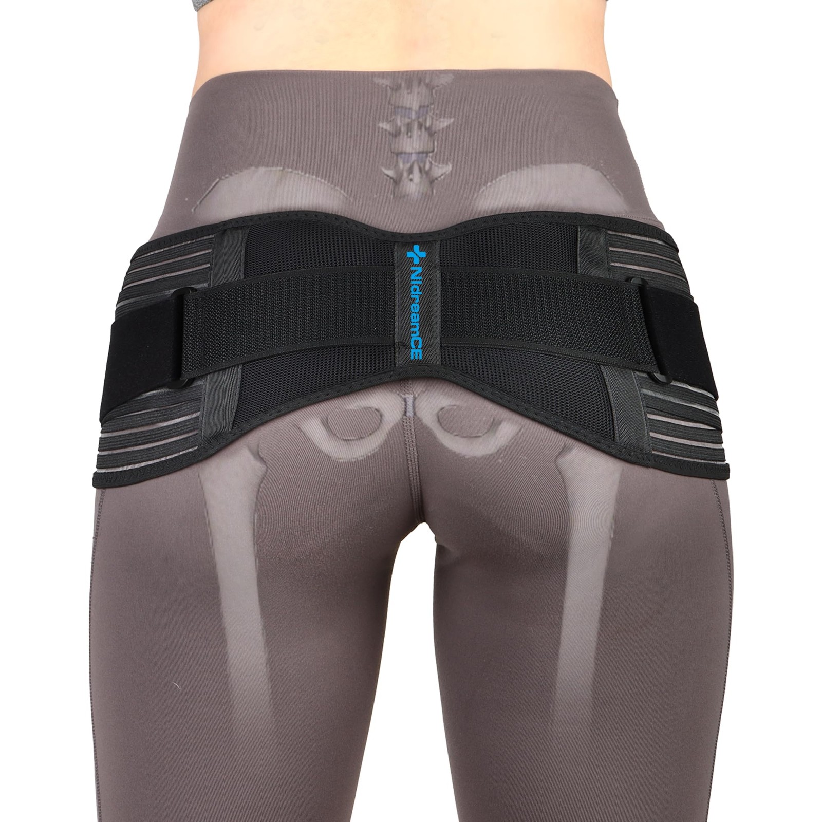 NIdreamCE Sacroiliac SI Joint Hip Belt for Sciatica, Lower Back, Leg & Pelvic…