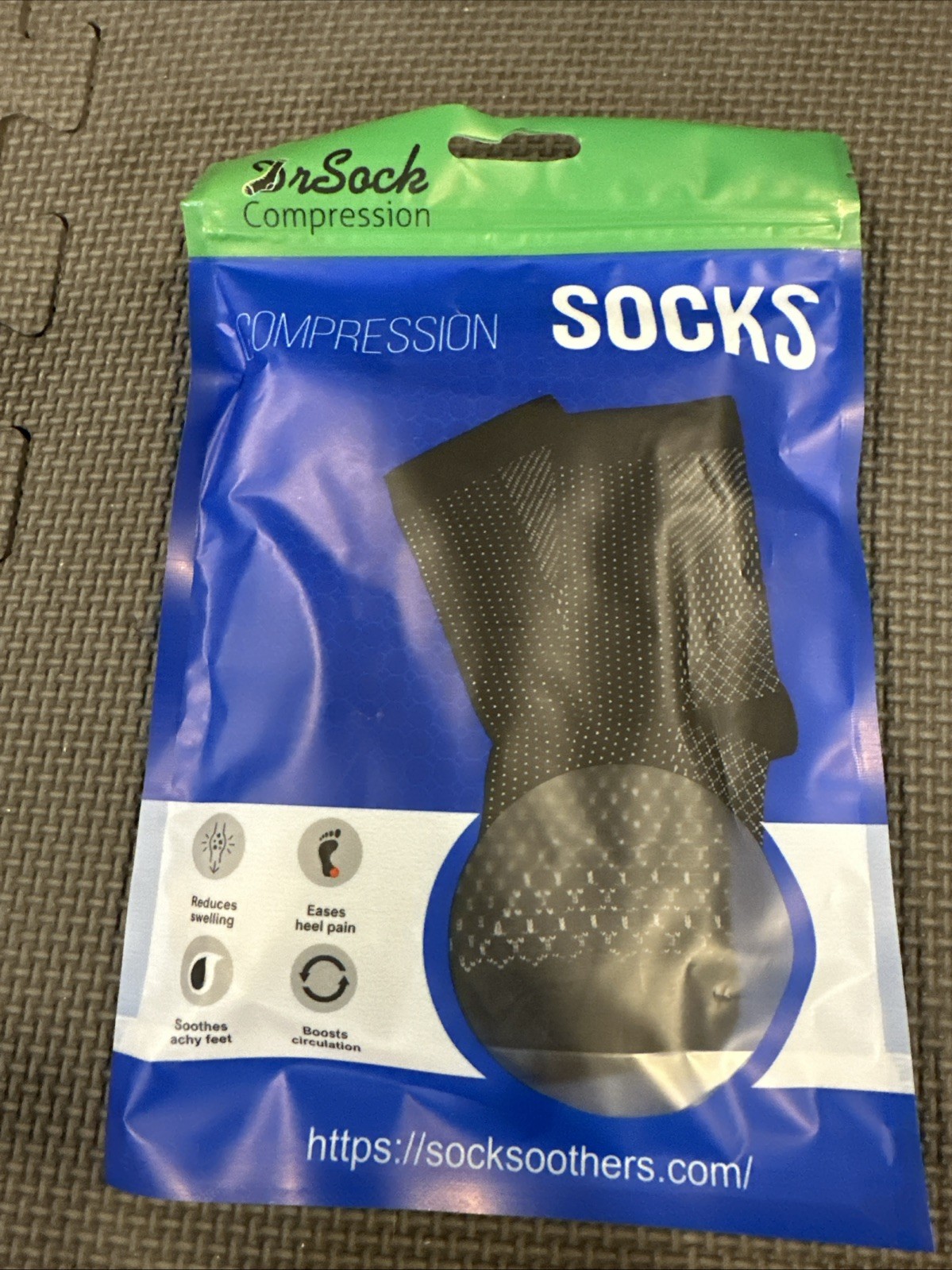 Dr Sock Soothers Socks Anti Fatigue Compression Foot Sleeve Brace Support Sock
