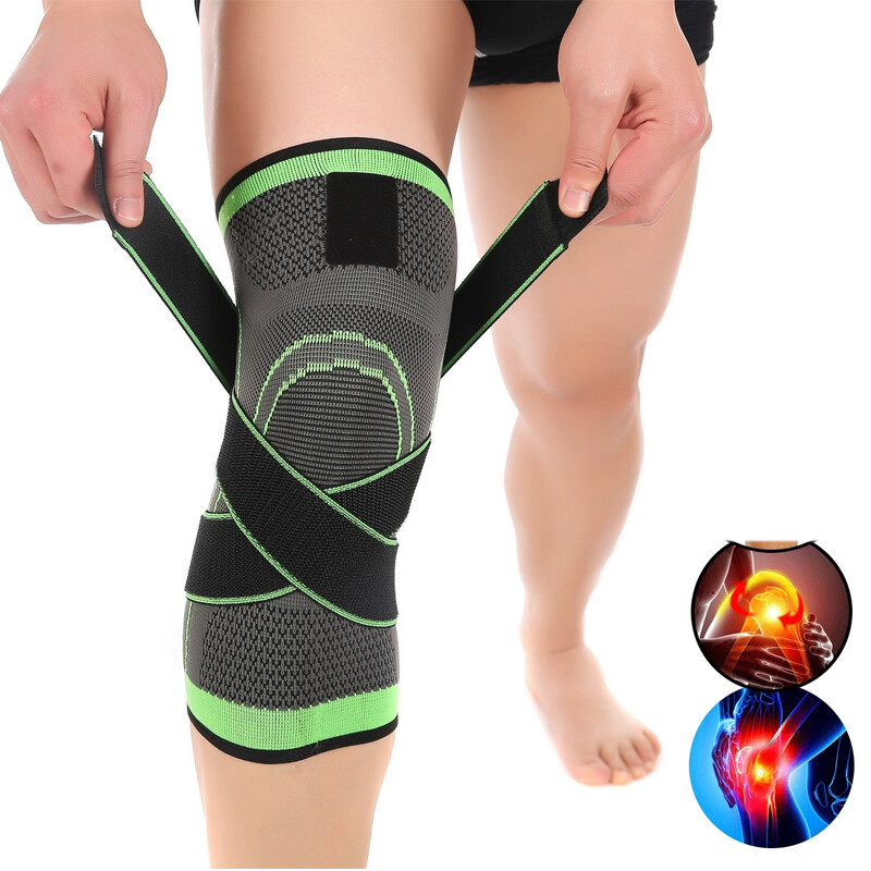 Knee Sleeve Compression Brace Support Joint Pain Relief Arthritis Running Unisex