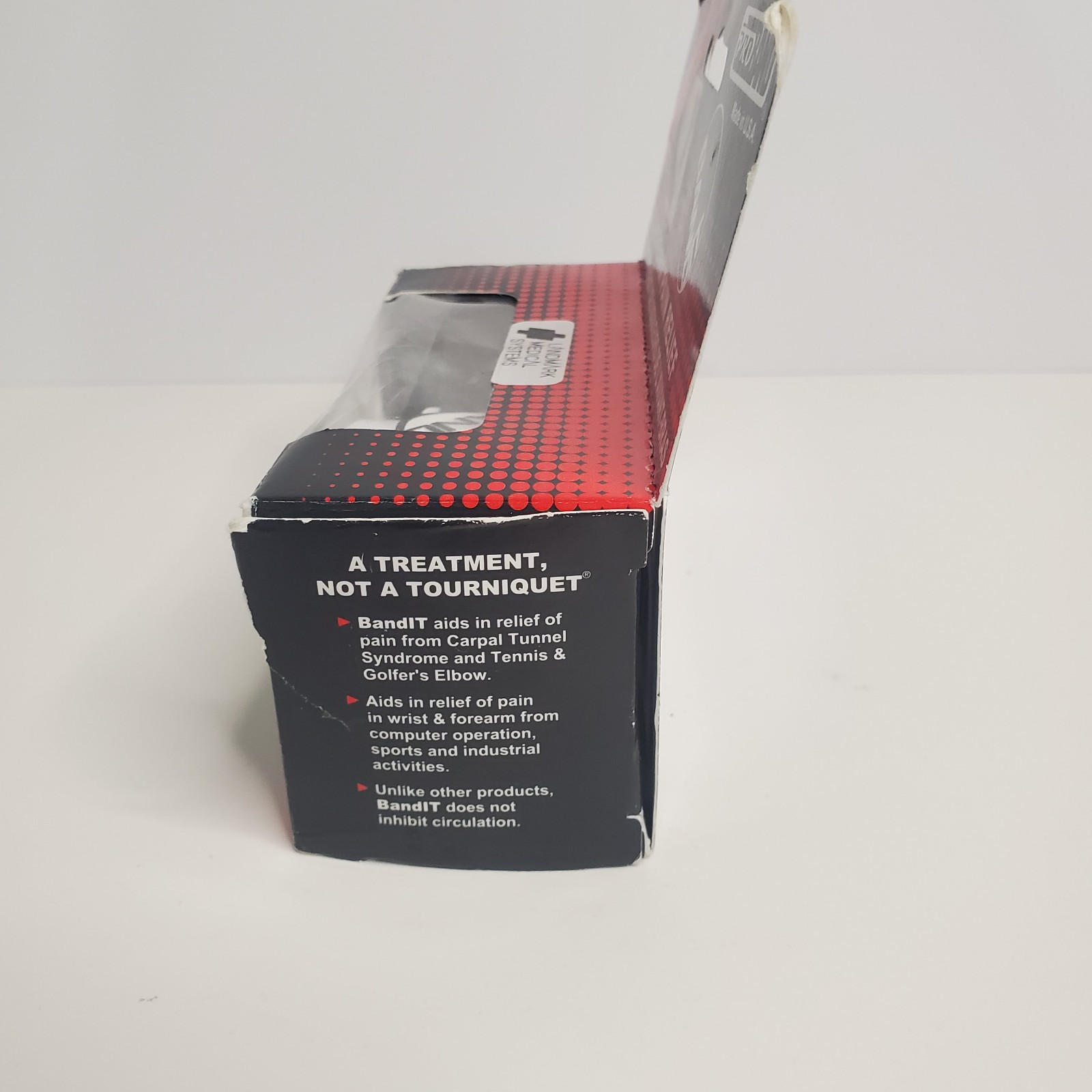 ProBand Bandit Therapeutic Forearm Pain Relief Band Reduces Pain NEW OPEN BOX