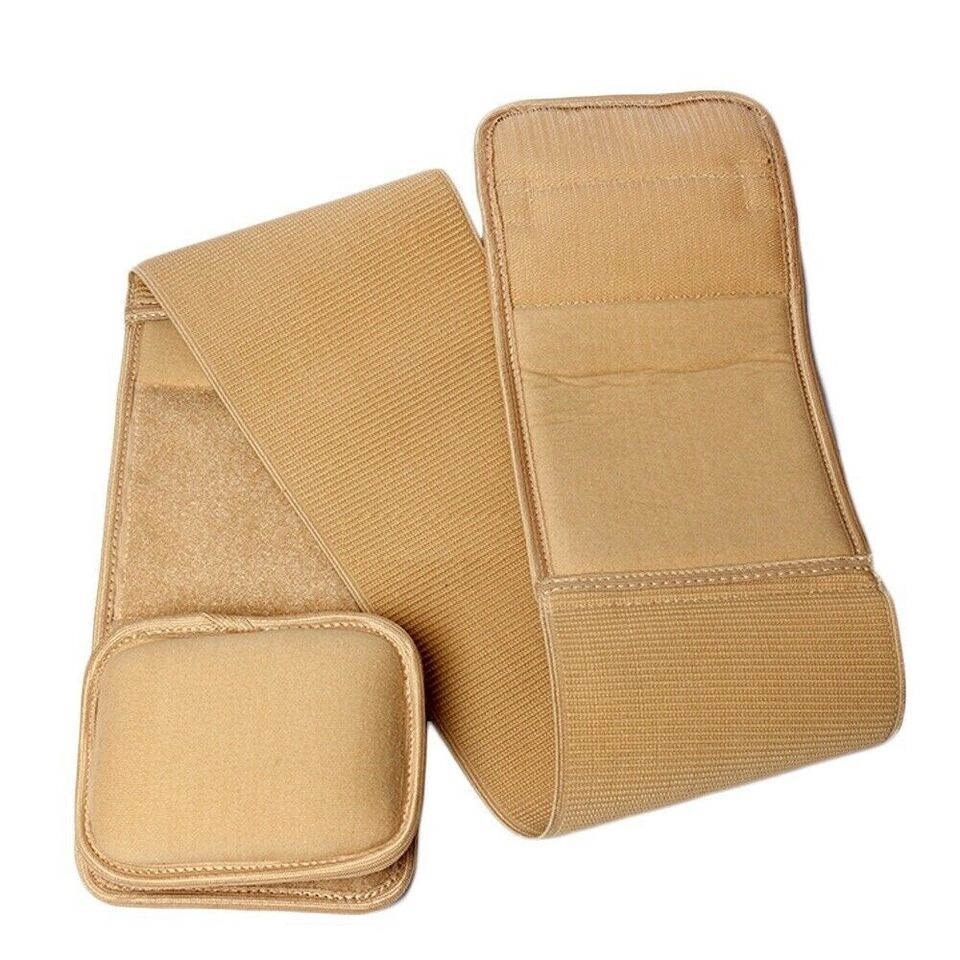 Umbilical Hernia Belt For Women And Men, Naval Hernia Support Binder With Detach