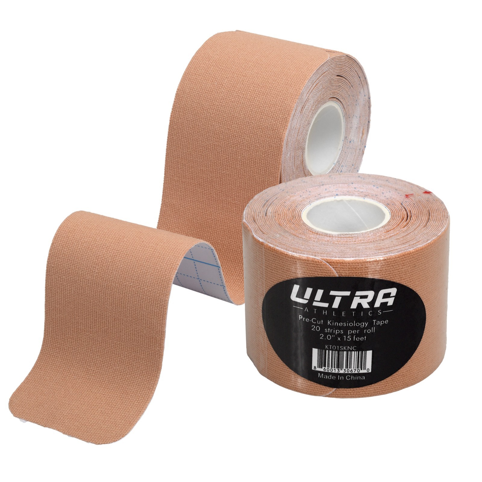 Ultra Athletics Kinesiology Tape Premium Cotton Precut Waterproof USA Design