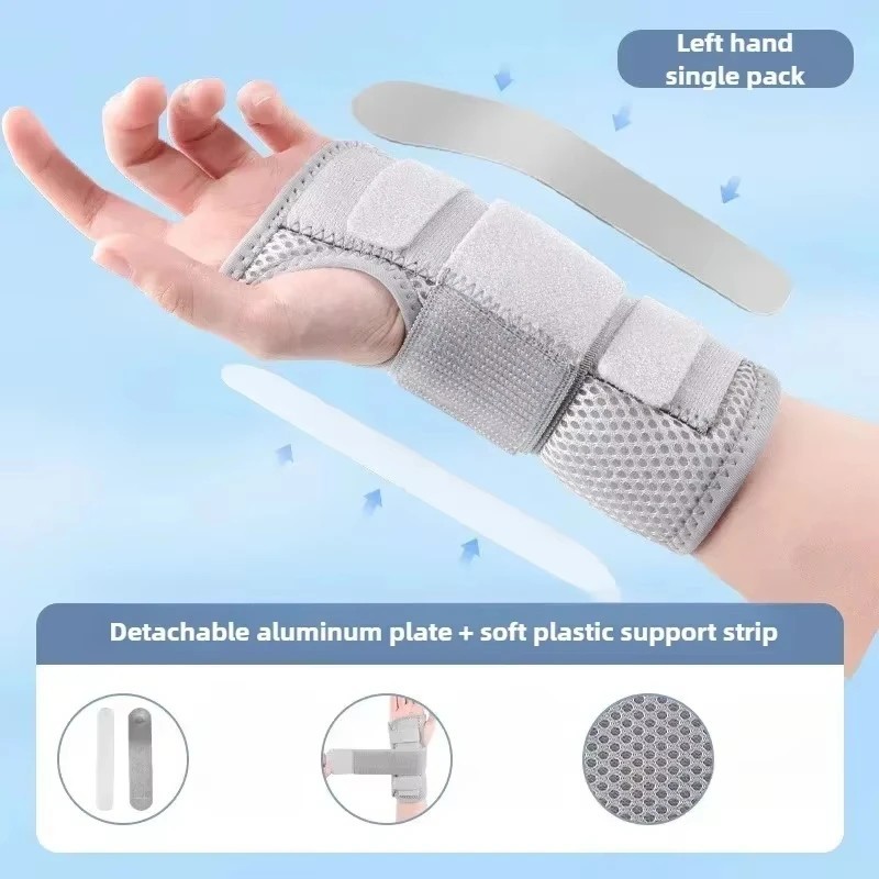 NEW Wrist Brace for Carpal Tunnel – Adjustable Night Support Brace with Splints