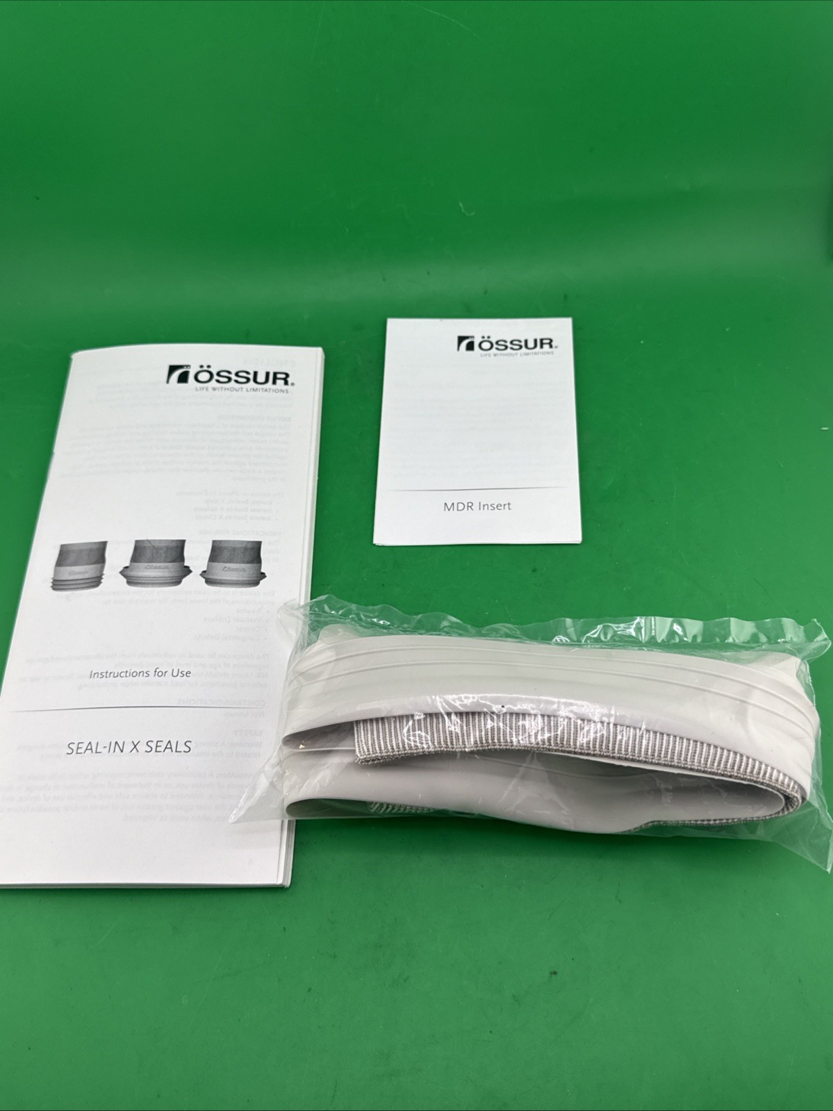 ossur removable prosthetic liner seal. removable seal. new