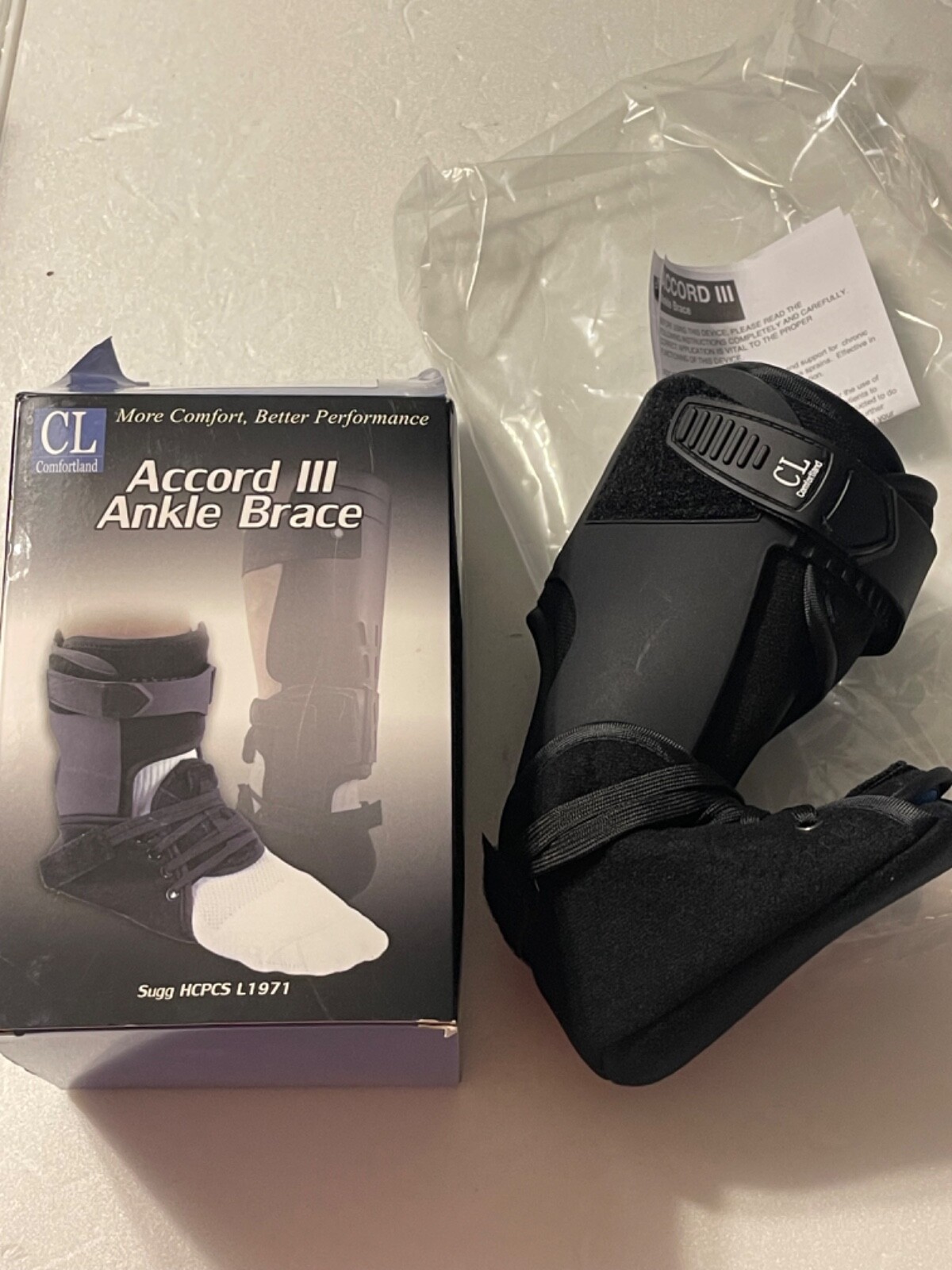 Ankle Brace Accord 3 Size Small Left Foot