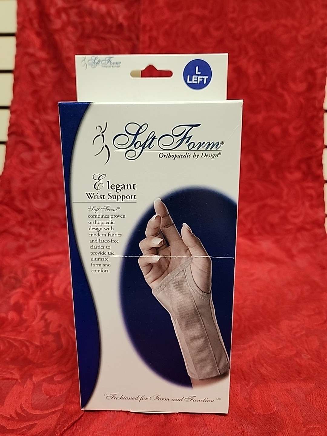 SOFT FORM Elegant Wrist Support Left Wrist Size Large New In Box
