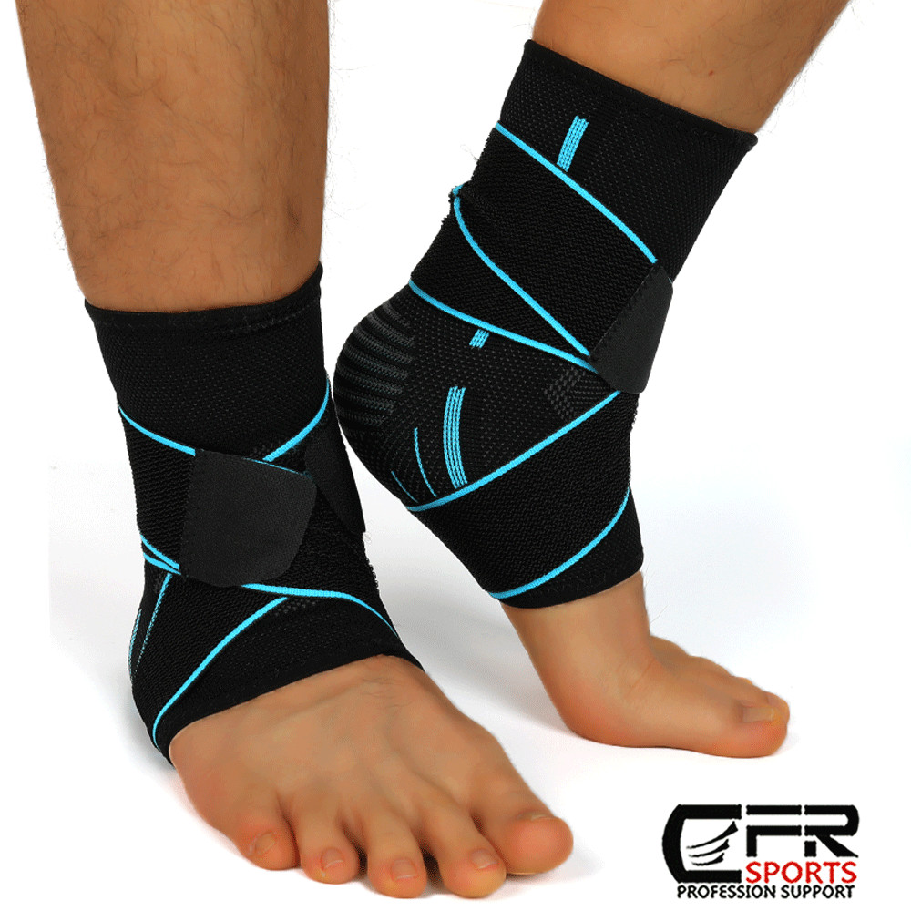 Ankle Support Compression Strap Foot Achilles Tendon Brace Sprain Sports Running