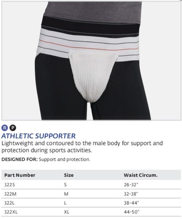 Bell-Horn Athletic Supporter – support and protection in all sport activities- M