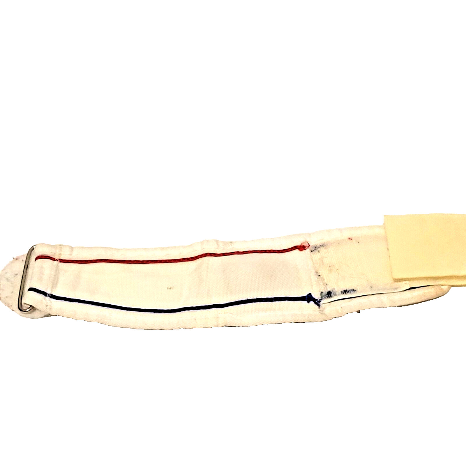 Vintage Champion Tennis Elbow Strap Bump Pad Universal Red Blue Stripe