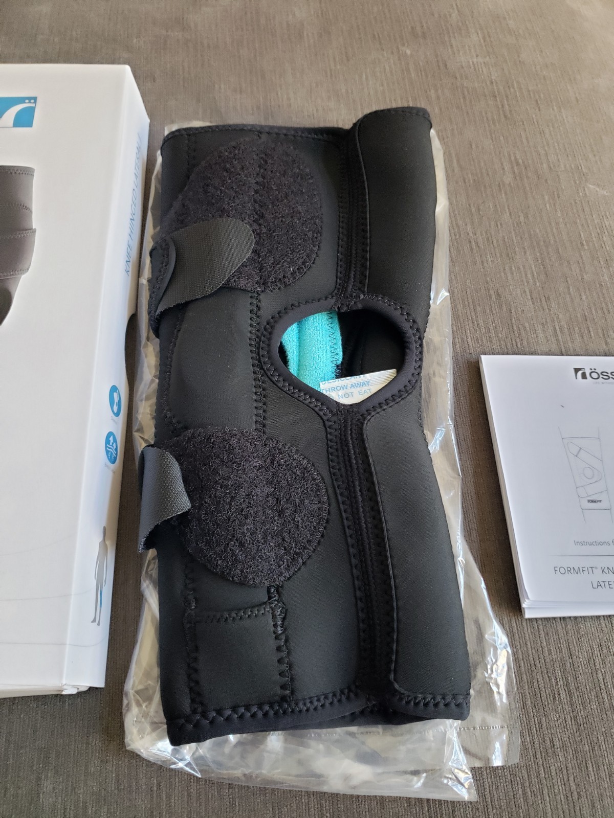 Ossur Form Fit Hinged Pull-On Lateral Right Knee J Brace Size Small – BRAND NEW!