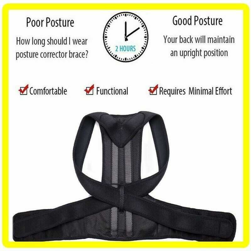 Corrector Posture And Shoulder Therapy Belt Brand Support Back Band Brace Belt