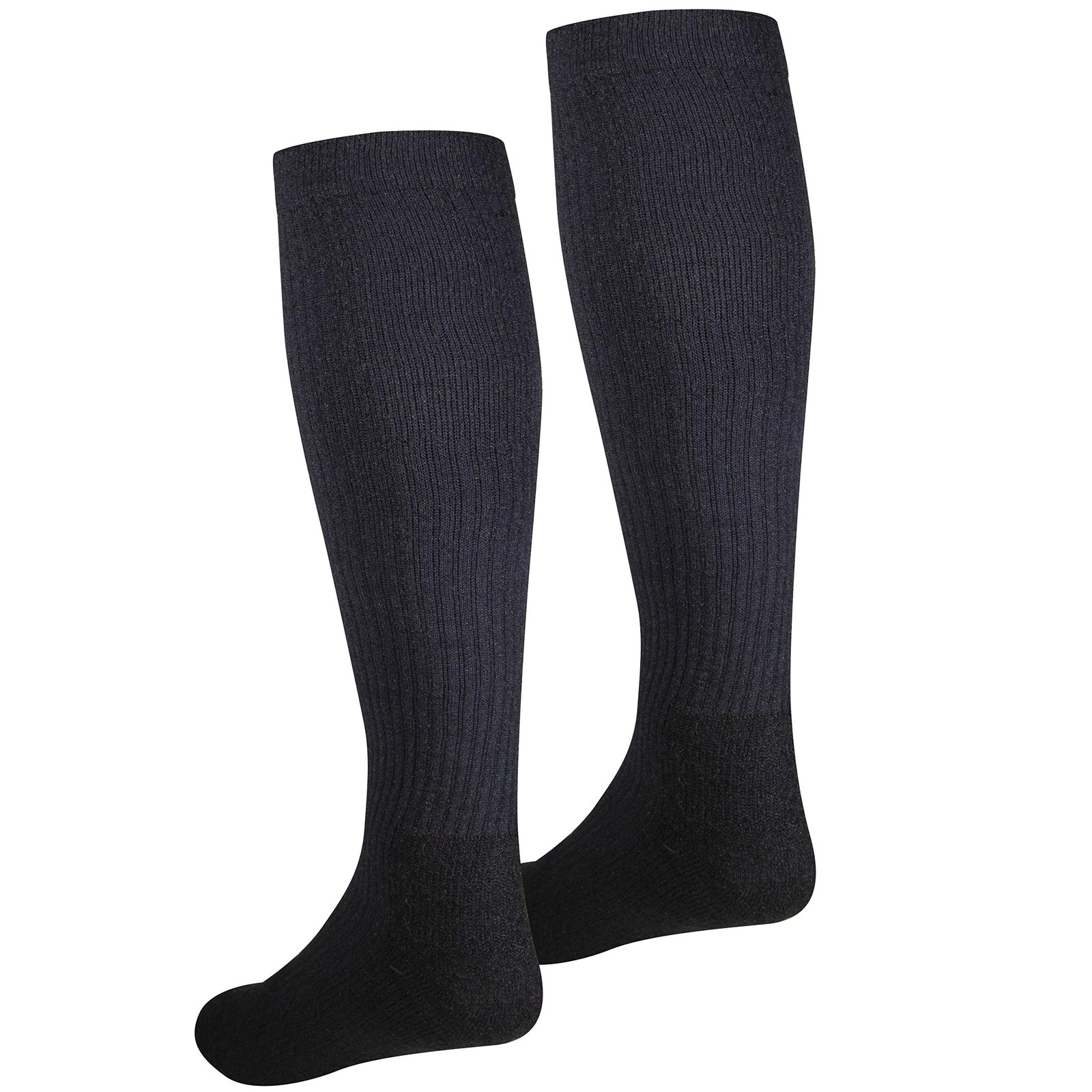 Compression Socks, 15-20 mmHg Support for Men, Padded Cushion Foot, Knee High…