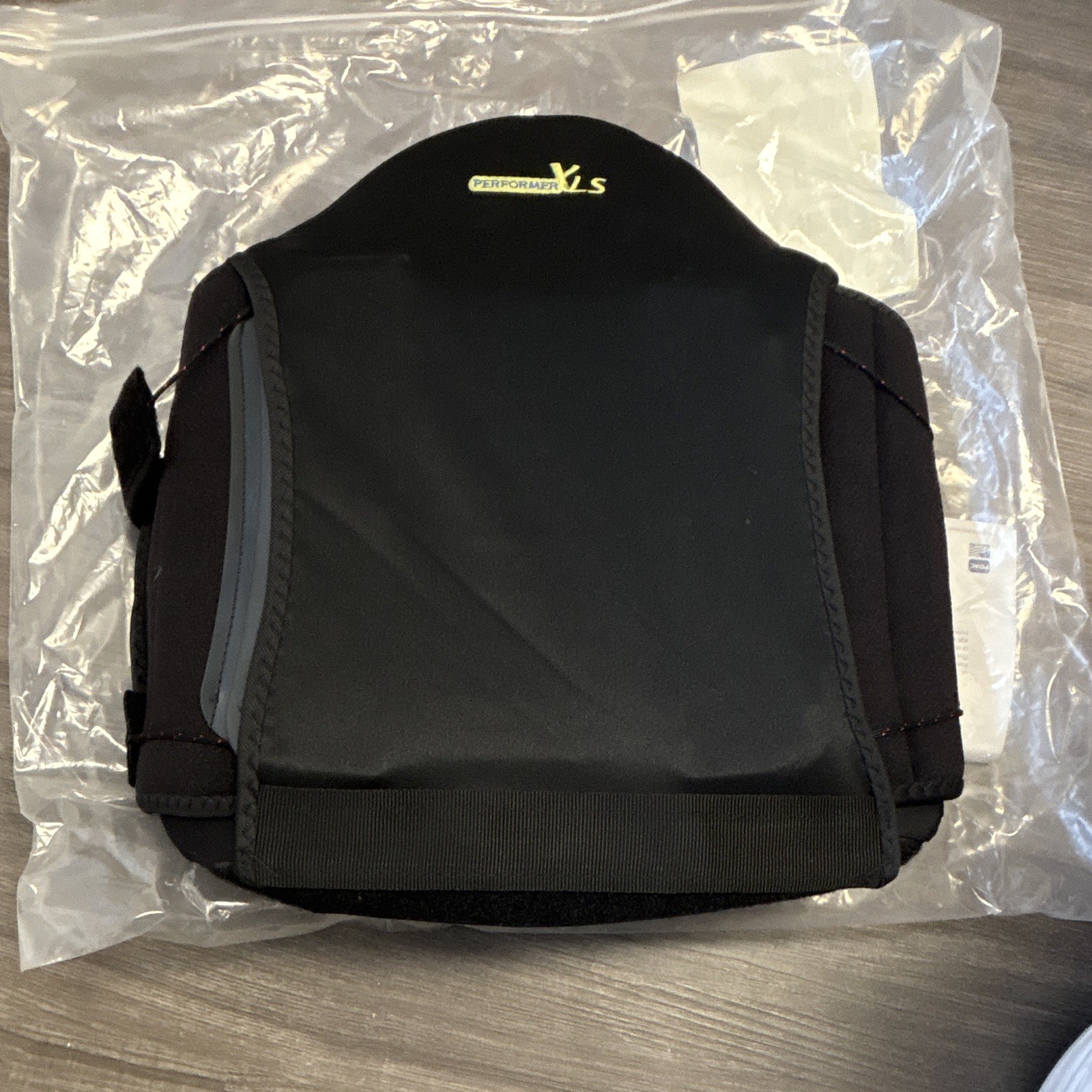 XLS One Size Lumbar Back Support Belt, Adjustable, Black, Unisex