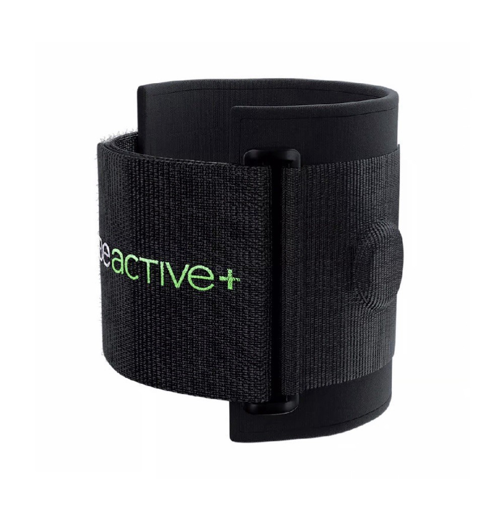 BeActive+ Plus Wrap Adjustable Calf Wrap Brace for Back Pain/Sciatica, Black